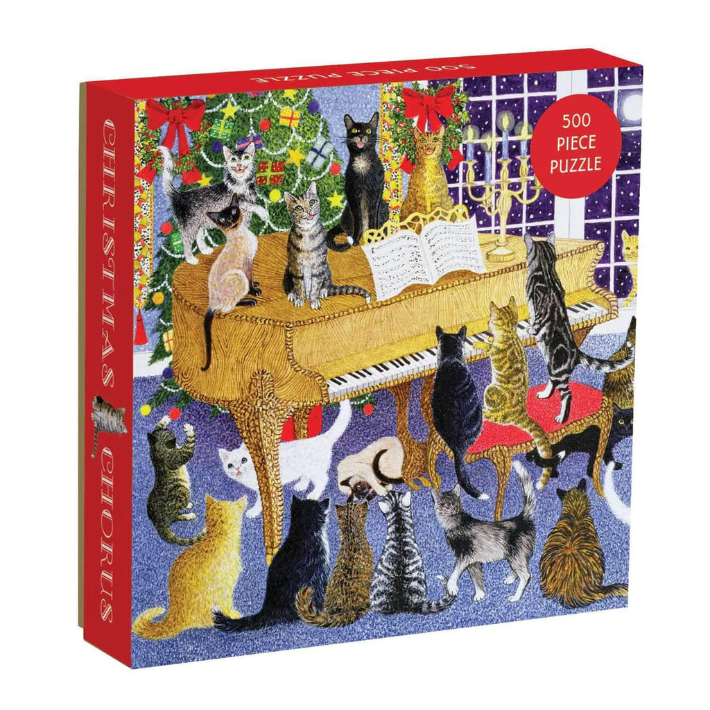 christmas chorus cats puzzle