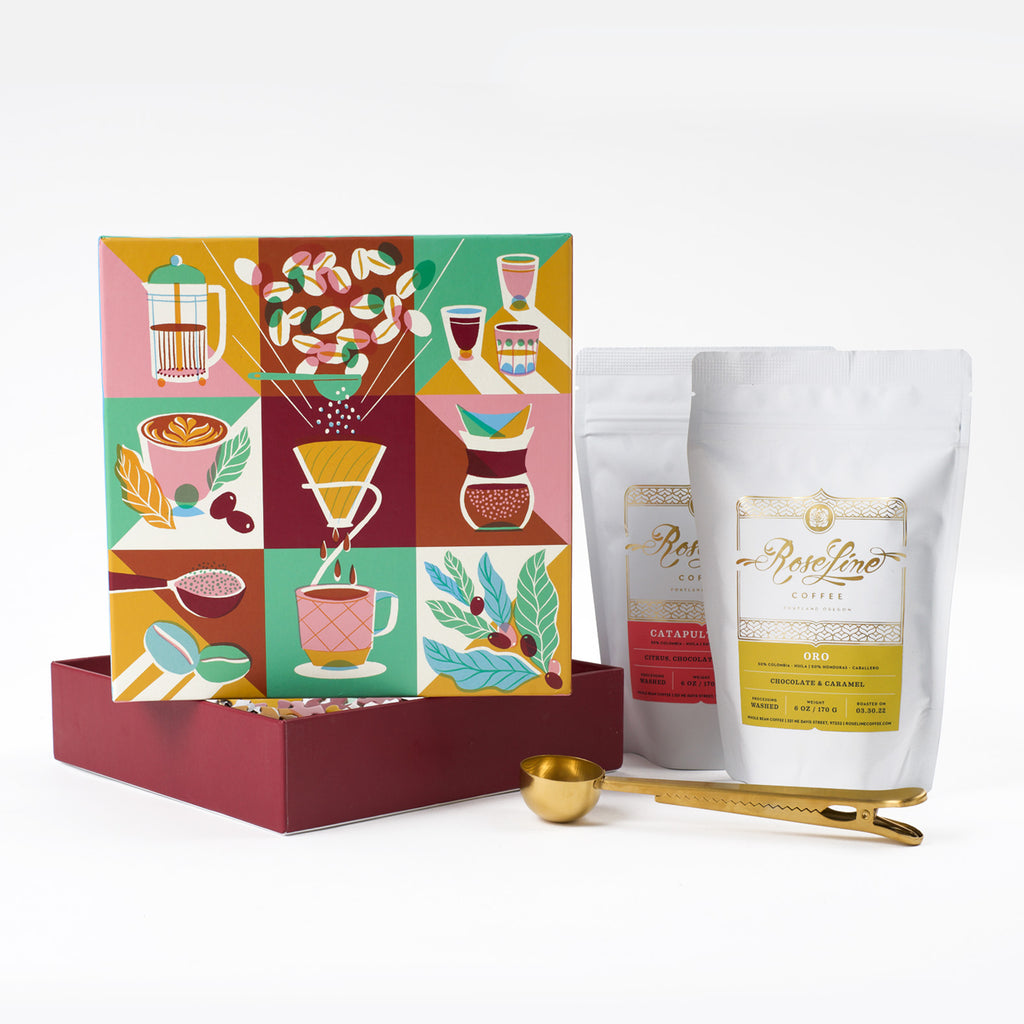 puzzle gift box for coffee lovers