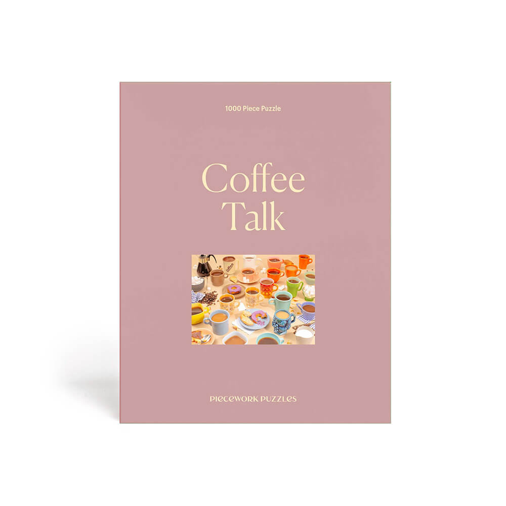 Coffee Talk Puzzle by Piecework Puzzles