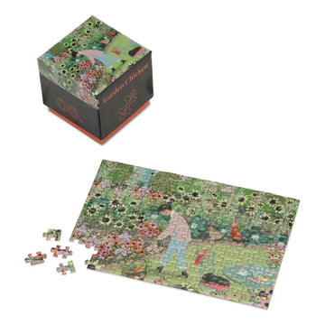 garden chicken penny puzzle - mini puzzle by handmade living