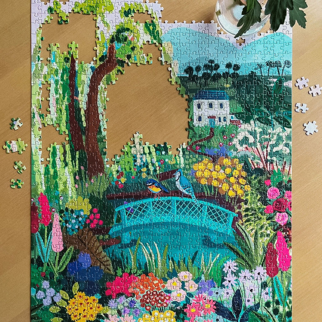 hebe studio puzzle - garden floral