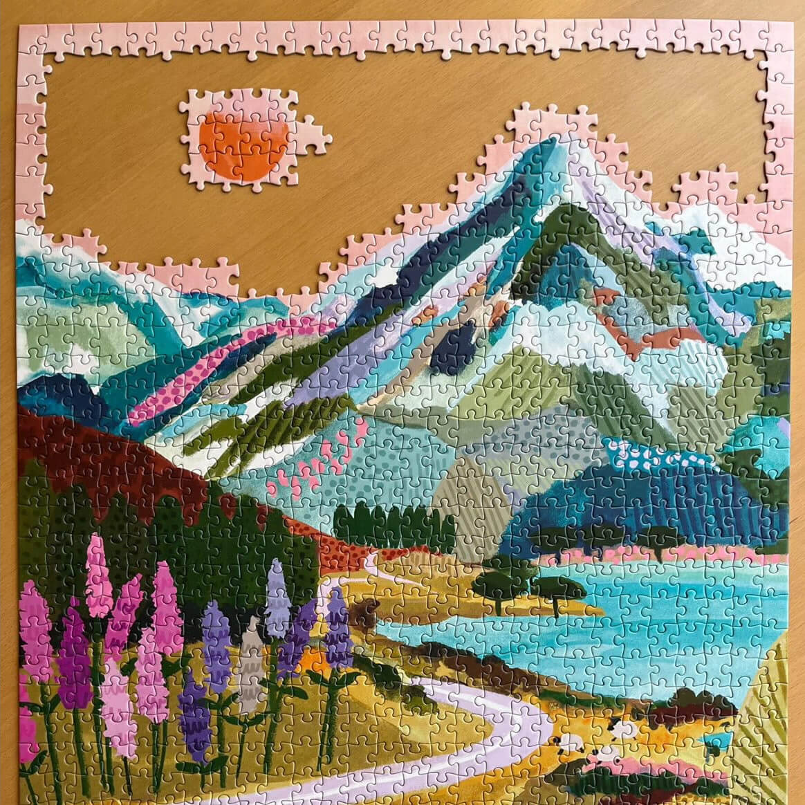 hebe studio puzzle - mt cook