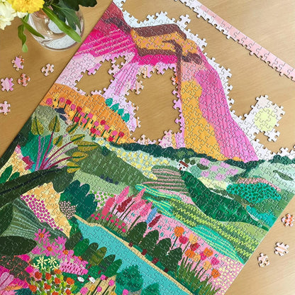 hebe studio puzzle - rainbow mountain