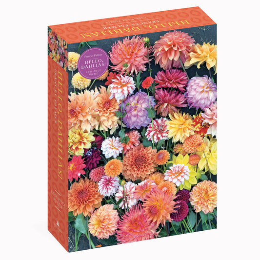 dahlias puzzle by frances palmer