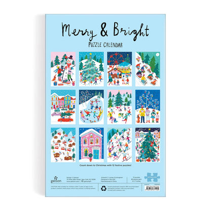 Louise Cunningham 12 Days of Christmas Advent Puzzle Calendar