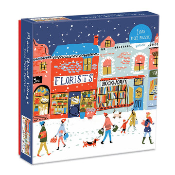 Main Street Village Galison Holiday Puzzle
