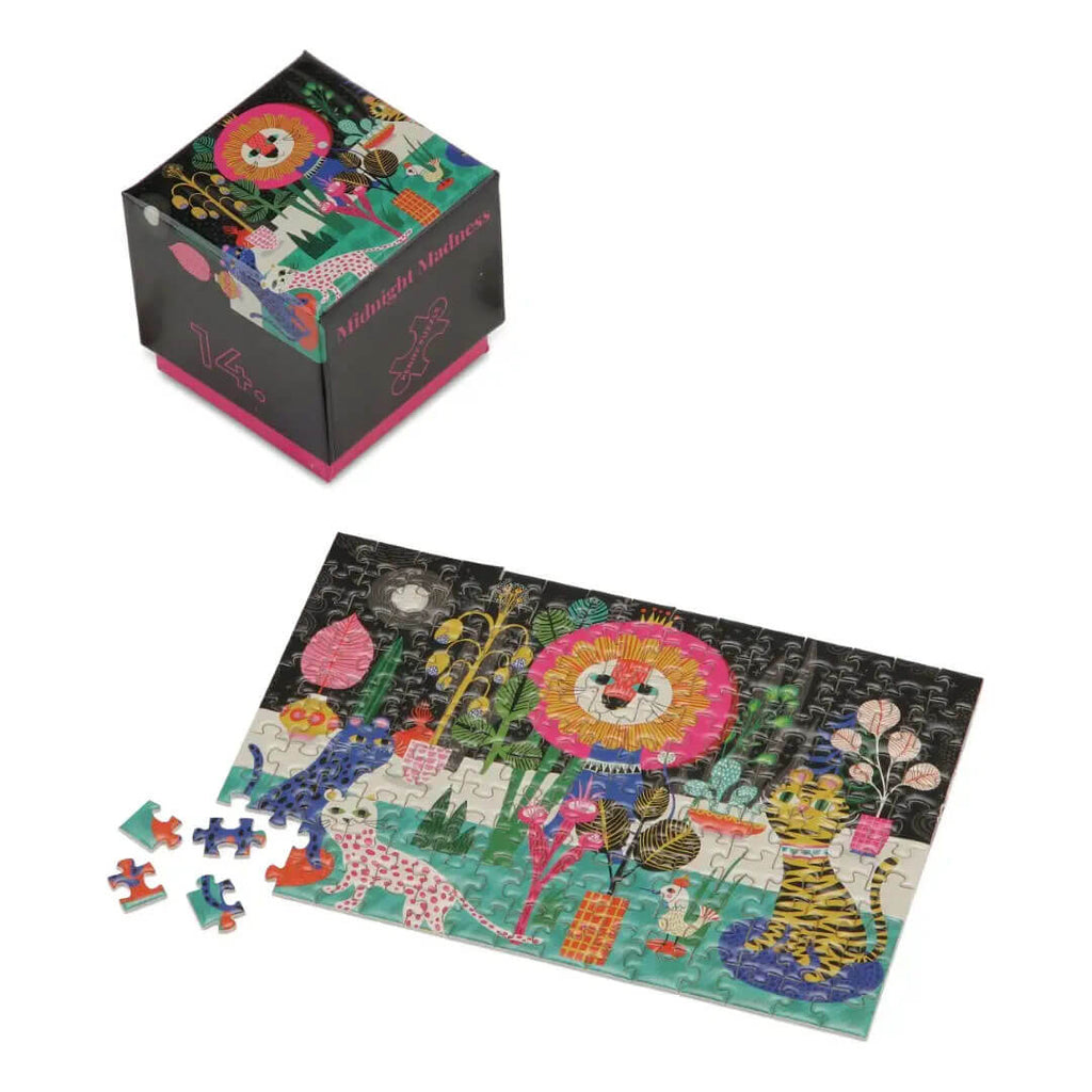 midnight madness penny puzzle - handmade living mini puzzle