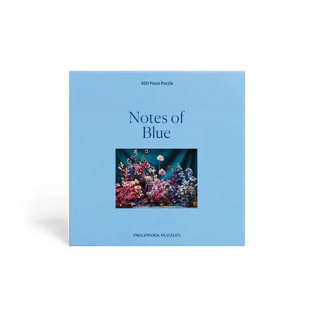 Notes of Blue Puzzle by Piecework Puzzles
