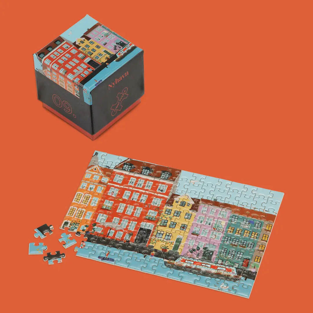 Nyhavn Penny Puzzle - copenhagan mini puzzle by handmade living