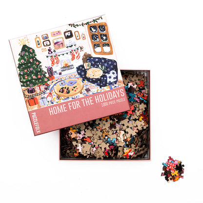 puzzlefolk home for the holidays christmas puzzle by sabina fenn
