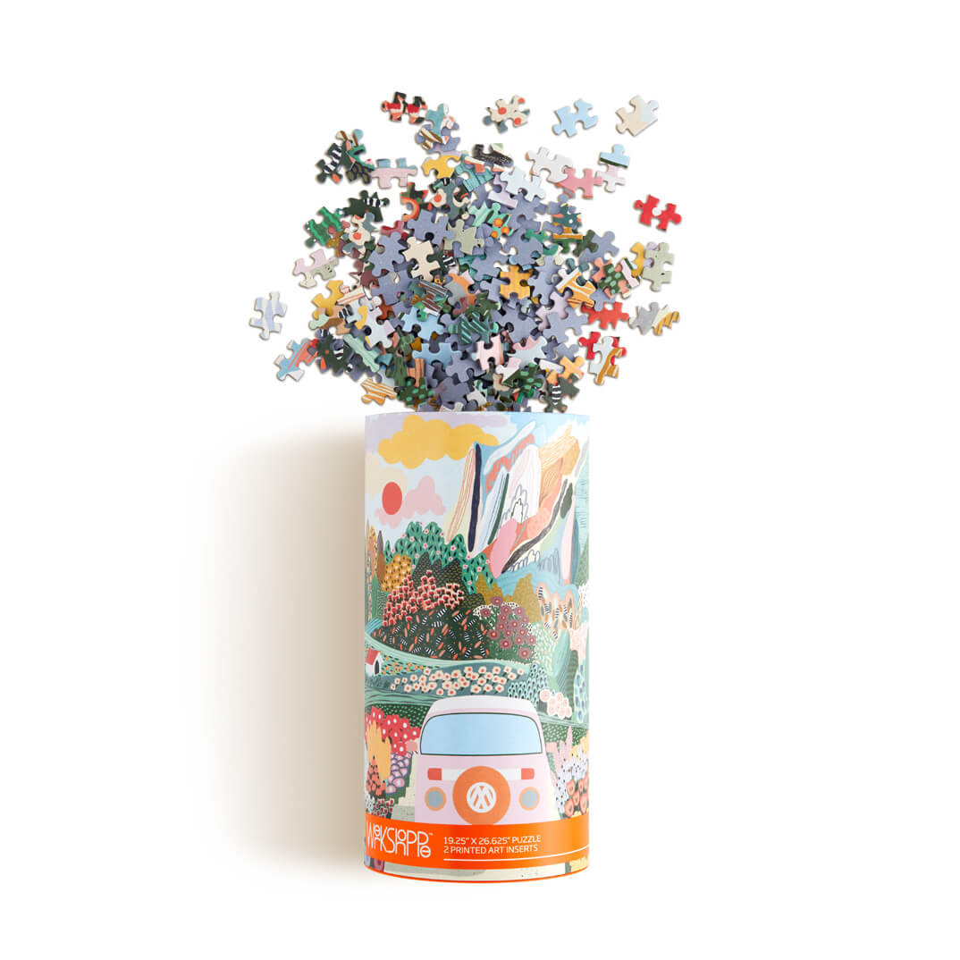 road trip jigsaw puzzle by werkshoppe