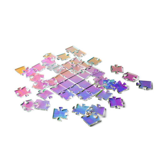 Iridescent waves puzzle