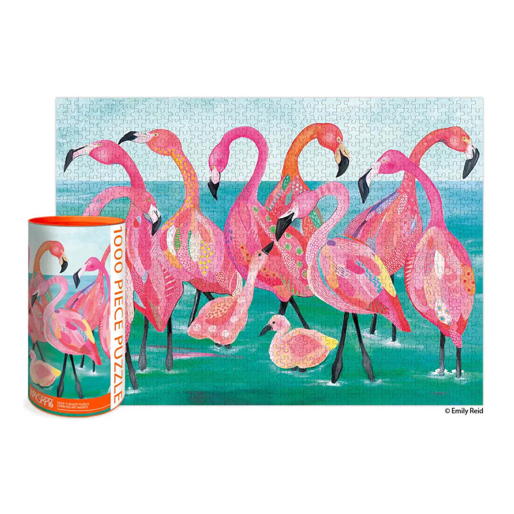 WerkShoppe Flamingo Beach Puzzle